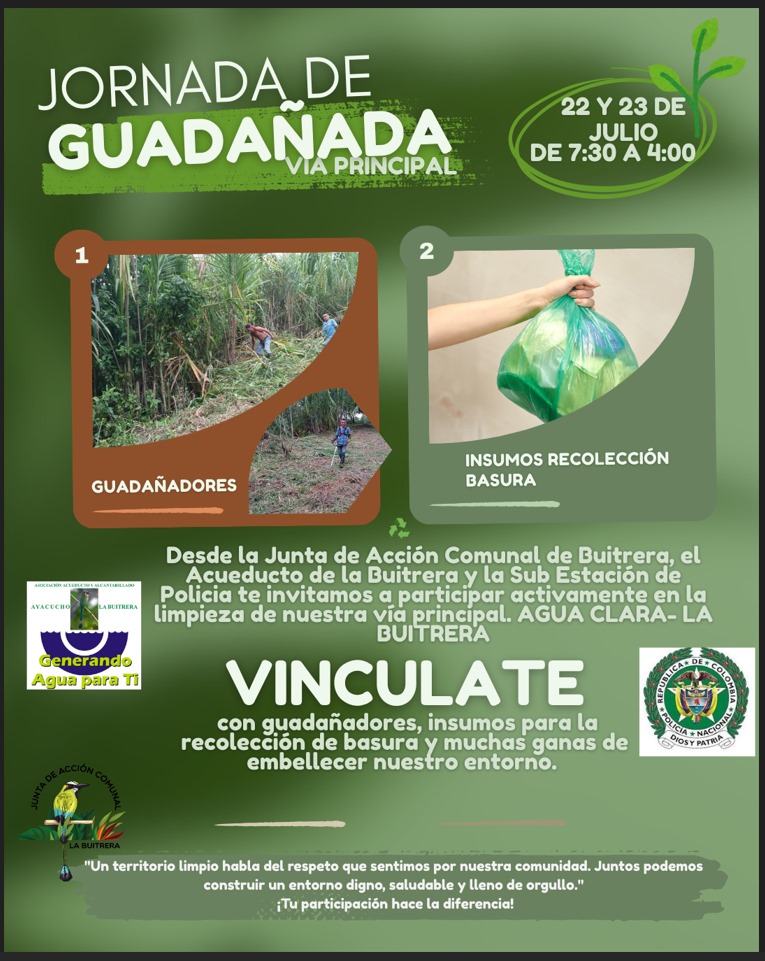 Foto de la reunión comunal